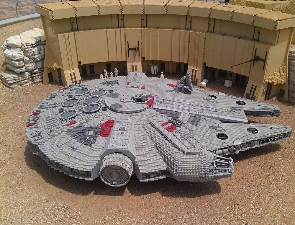 Millenium Falcon from Star Wars.