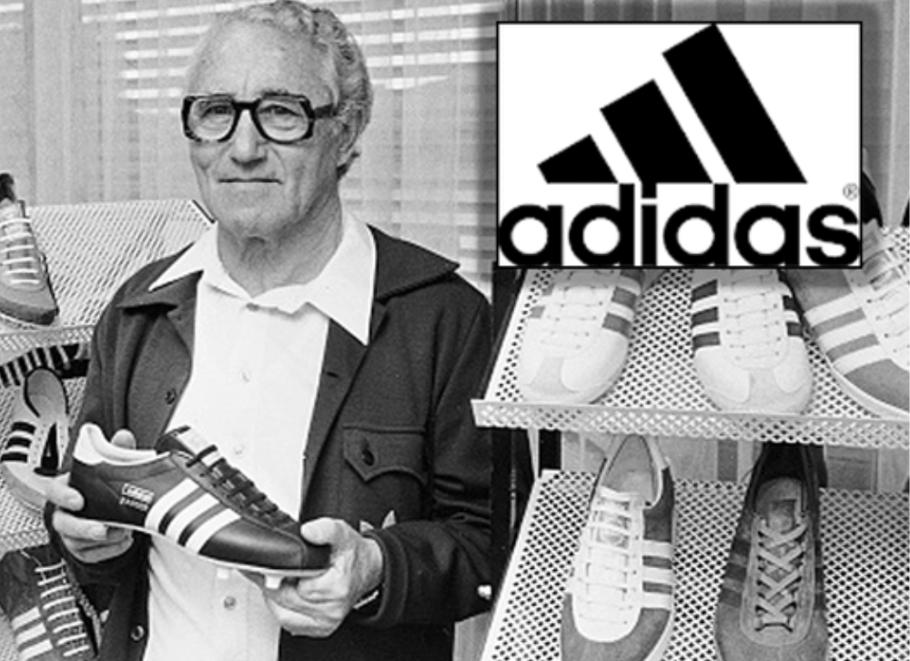 The Founding of Adidas sneakers