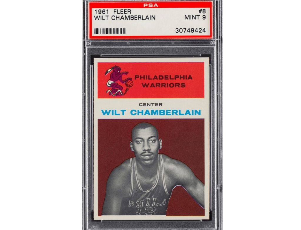 Wilt Chamberlain NBA Card
