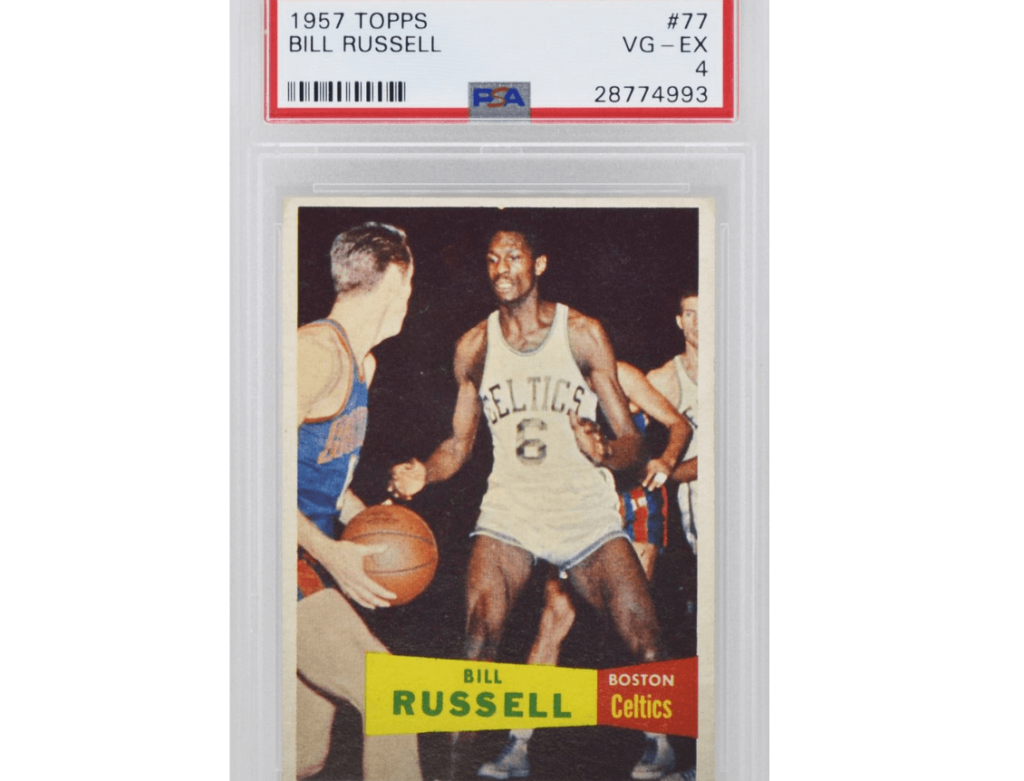 Bill Russell NBA Card