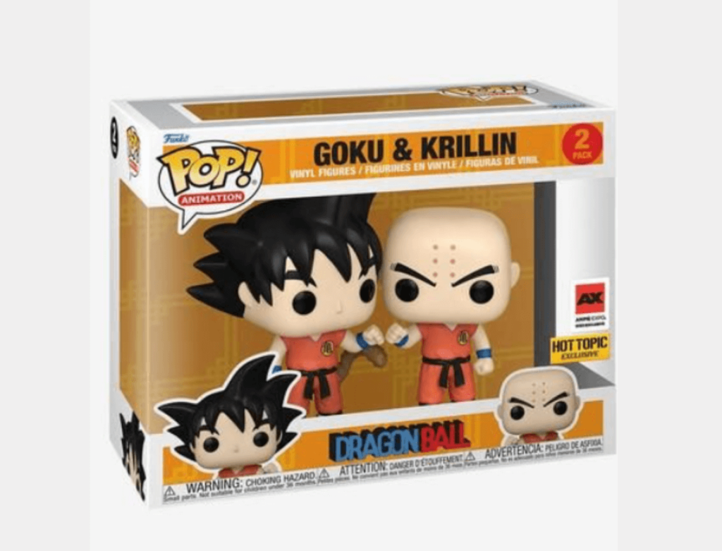 Goku and Krillin Funko pop