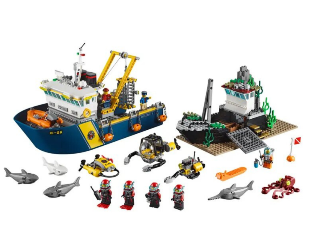 LEGO City Underwater models
