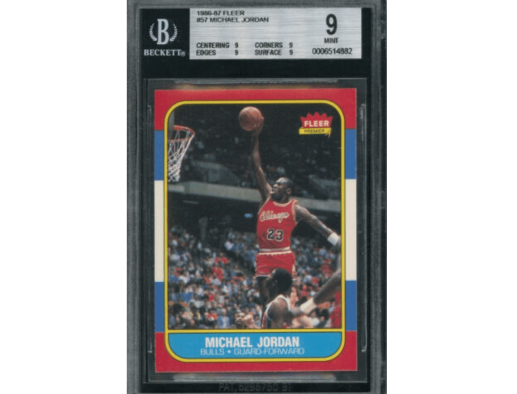 Michael Jordan - 1986-NBA Card