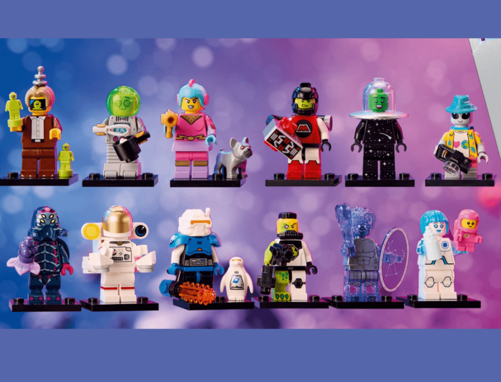 First look at the space-themed Minifigures